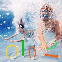 Korlon Tec Underwater Pool Toys for Kids Ages 4-8 8-12, Summer Training Swim Pool Diving Toys Set for Fun Water Games Quick Pick Grocers