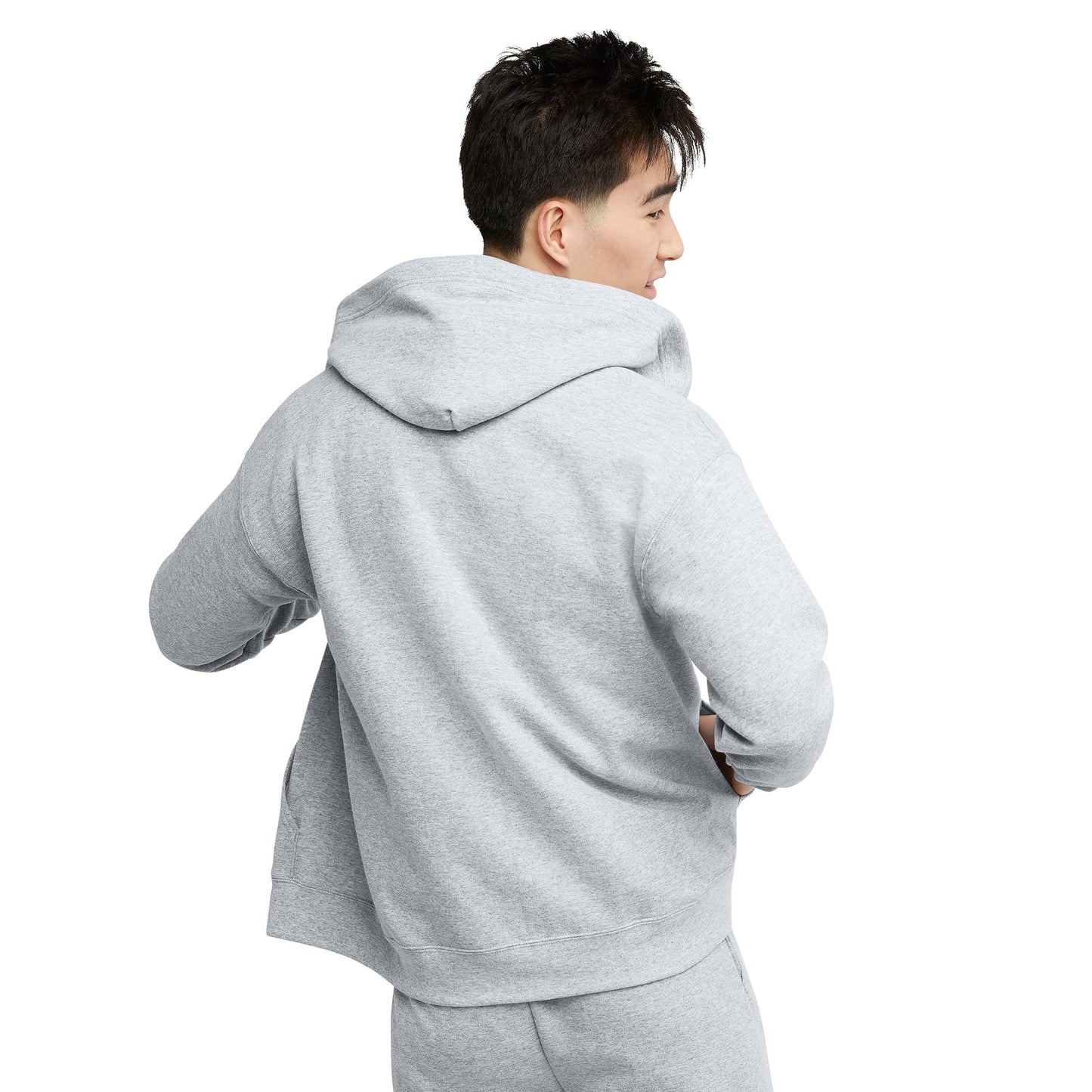 Hanes Men's Full-Zip Eco-Smart Hoodie, Light Blue, XX-Large Econic Blanks