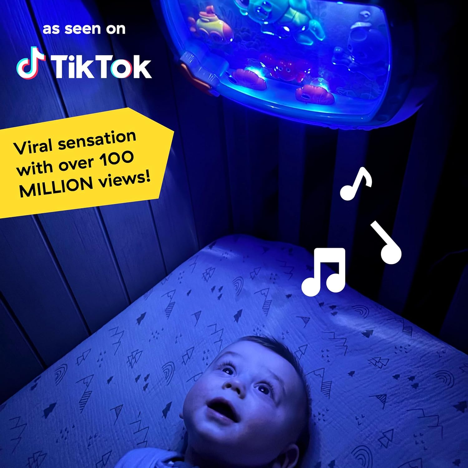 Baby Einstein Sea Dreams Soother Musical Crib Toy and Sound Machine, Newborn and up Quick Pick Grocers
