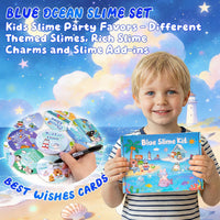 Cloud Slime kit for Girls Ages 8-12, Toys for Girls and Boys, for Kids Slime Set Party kit Goodie Bag Stuffers, 4 5 6 7 8 9 10 Year Old Girl Birthday Gift Cute Stuff Quick Pick Grocers
