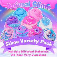 Cloud Slime kit for Girls Ages 8-12, Toys for Girls and Boys, for Kids Slime Set Party kit Goodie Bag Stuffers, 4 5 6 7 8 9 10 Year Old Girl Birthday Gift Cute Stuff Quick Pick Grocers