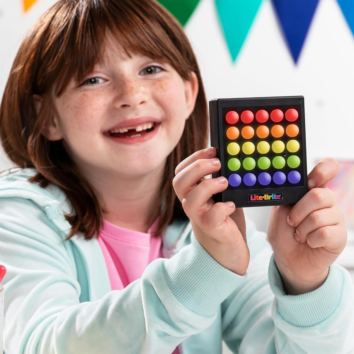 Lite-Brite Touch - Create, Play and Animate - Light Up Portable Stem Sensory Learning Toy, Creative Art Stem Toy for Girls, Boys, Unisex, Toddler, Holiday, Birthday, Gift, Ages 6+ Quick Pick Grocers