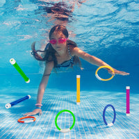 Korlon Tec Underwater Pool Toys for Kids Ages 4-8 8-12, Summer Training Swim Pool Diving Toys Set for Fun Water Games Quick Pick Grocers