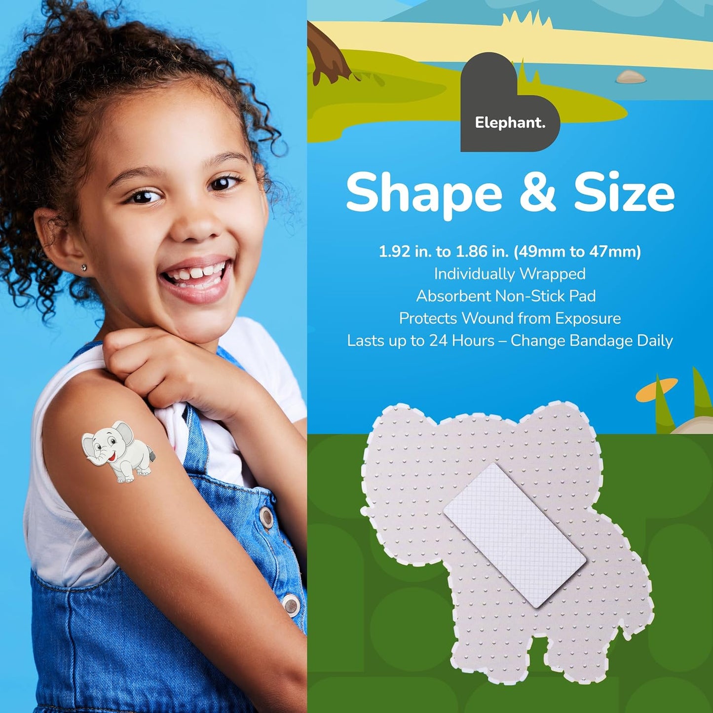BioSwiss Bandages, Self Adhesive Bandage Set, Latex Free, Sterile Wound Care Quick Pick Grocers
