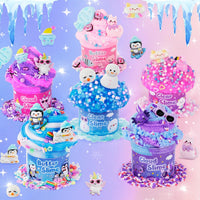 Cloud Slime kit for Girls Ages 8-12, Toys for Girls and Boys, for Kids Slime Set Party kit Goodie Bag Stuffers, 4 5 6 7 8 9 10 Year Old Girl Birthday Gift Cute Stuff Quick Pick Grocers