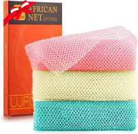African Bath Sponge African Net Long Net Bath Sponge Exfoliating Shower Body Scrubber Back Scrubber Skin Smoother,Great for Daily Use Quick Pick Grocers