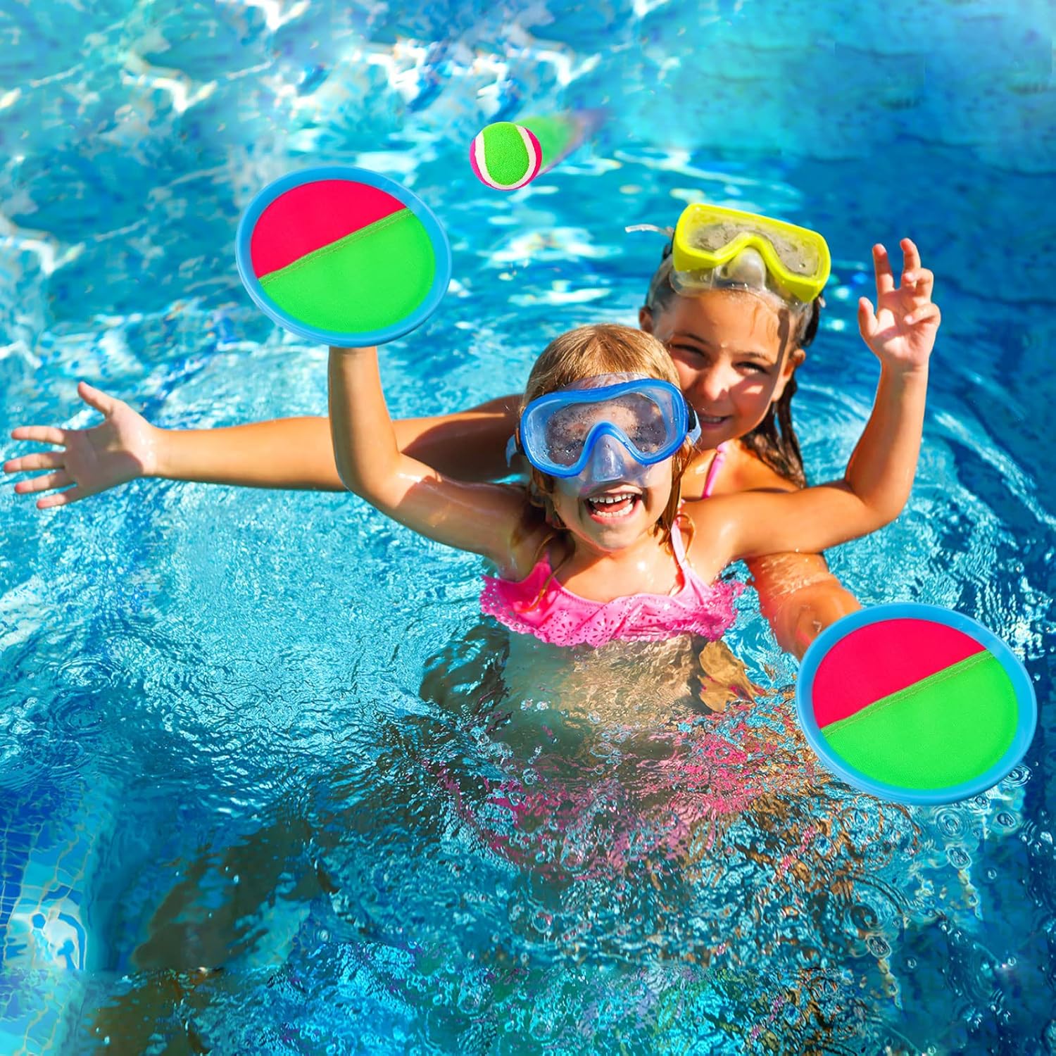 Ayeboovi Toss and Catch Ball Outdoor Beach Pool Toys for 3 4 5 6 7 8 Year Old Boys Girls Birthday Gifts Easter Basket Stuffers Outside Yard Games for Kids and Family Activities Quick Pick Grocers