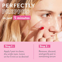 Patchology Serve Chilled Rosé Hydrating Under Eye Patches – Hyaluronic Acid & Antioxidant-Infused Eye Masks to Reduce Dark Circles, Puffiness & Fine Lines - Ideal Skincare Essentials (5 Pairs) Quick Pick Grocers