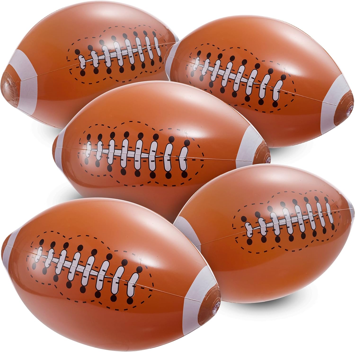 Inflatable Balls (Pack of 12) 16-inch, Beach Balls Bulk for Beach Toys & Birthday Party Decorations & Party Favors for Kids, Goodie Bags Stuffers Quick Pick Grocers