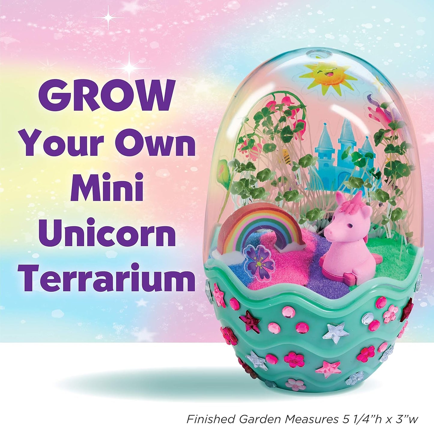 Creativity for Kids Mini Garden: Gifts for Girls, Crafts and Toys, Stocking Stuffers for Kids (Ages 6+) Quick Pick Grocers