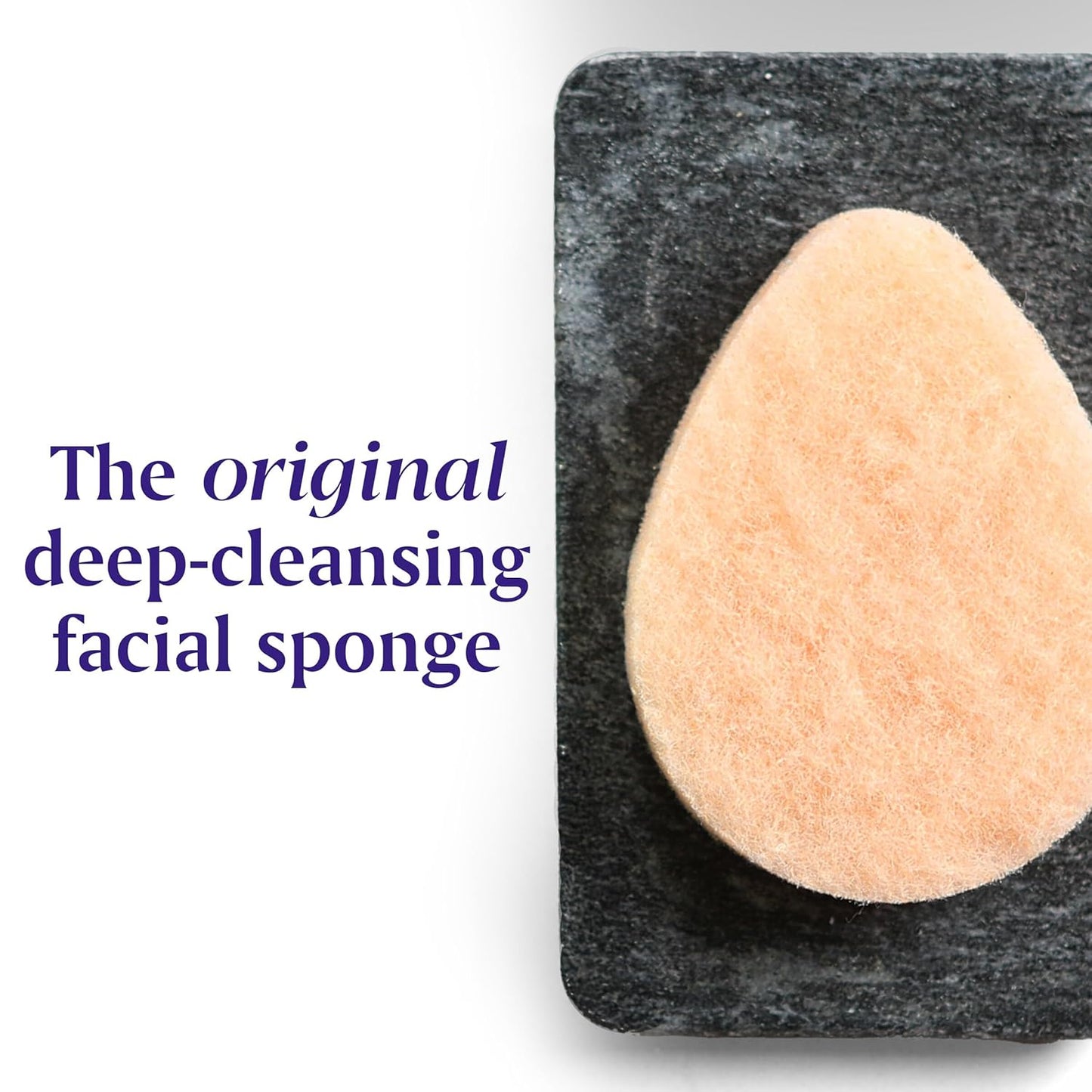 Buf-Puf Gentle Facial Sponge | Dermatologist Developed | Exfoliating | Reusable Quick Pick Grocers