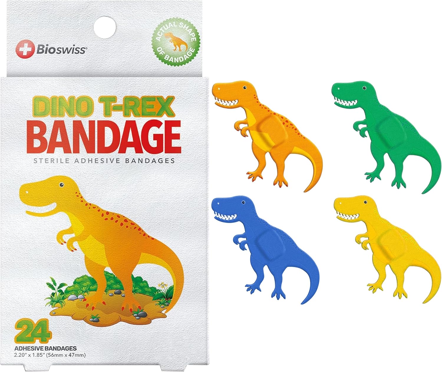 BioSwiss Bandages, Self Adhesive Bandage Set, Latex Free, Sterile Wound Care Quick Pick Grocers