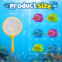Diving Pool Toys, Bath Toys Set for Kids Shower Ages 3-12, Beach Essentials Water Toy Pool Games Summer Swim Water Dive Sinking Mermaid Toys Quick Pick Grocers