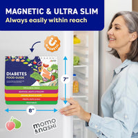 Magnetic Kitchen & Health Reference Cheat Sheet Booklet Quick Pick Grocers