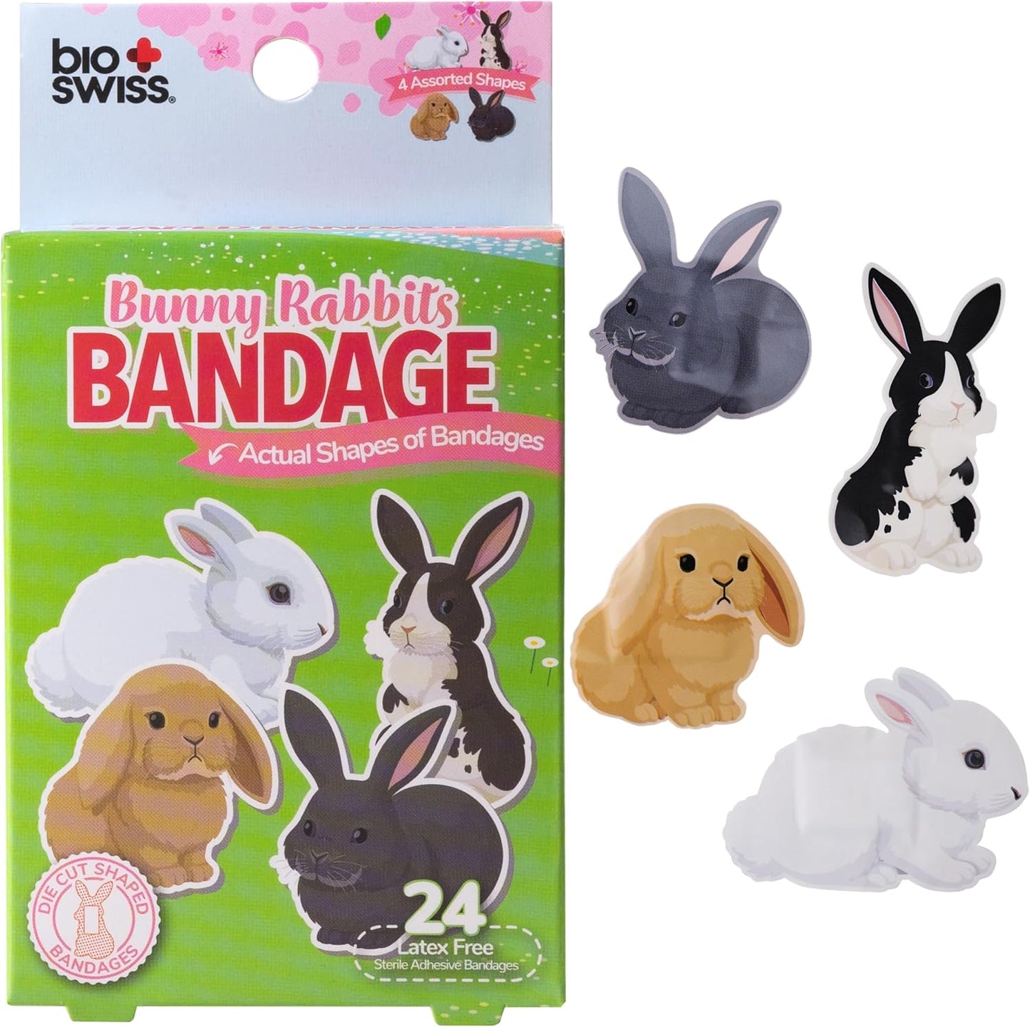 BioSwiss Bandages, Self Adhesive Bandage Set, Latex Free, Sterile Wound Care Quick Pick Grocers
