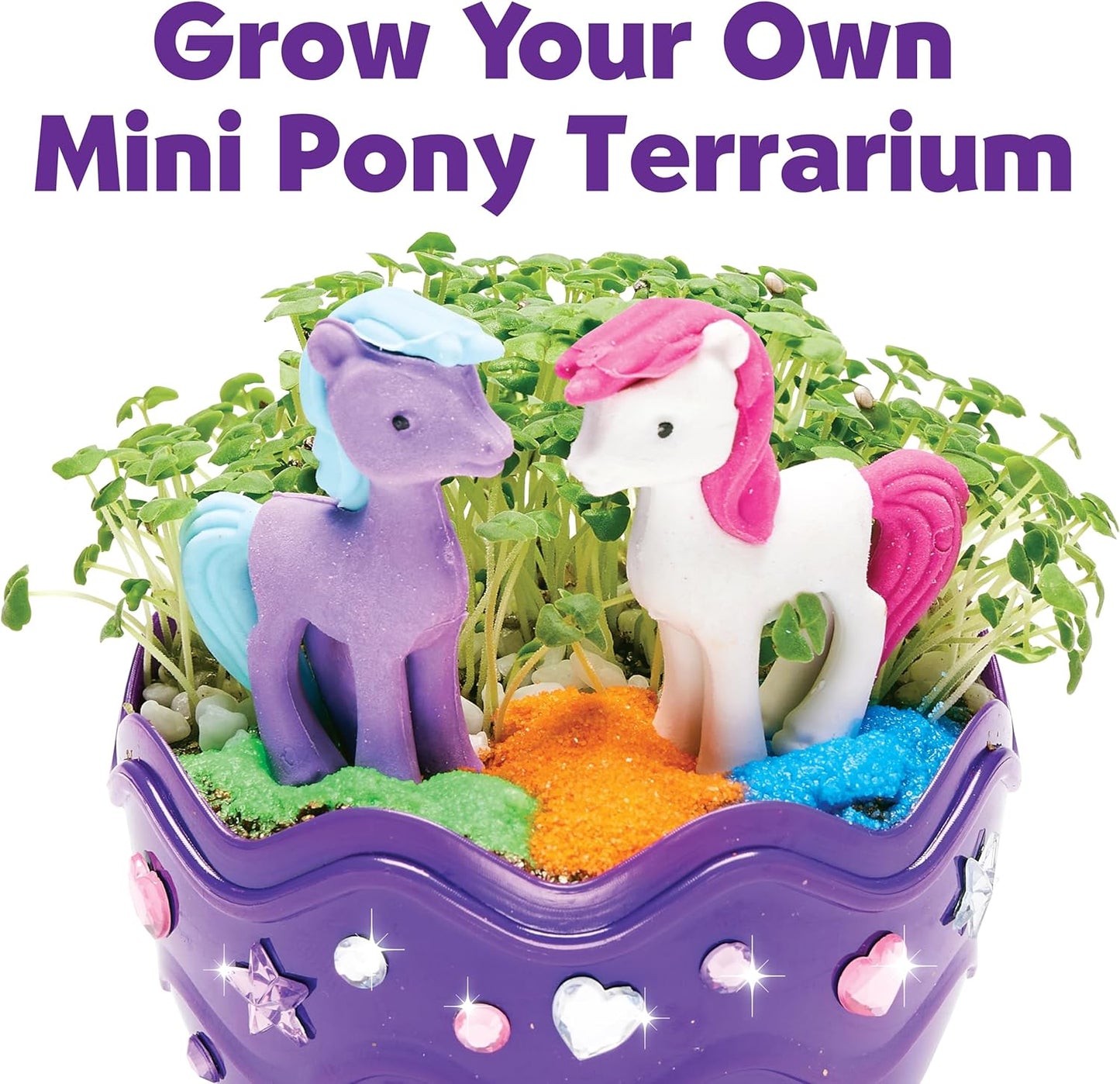 Creativity for Kids Mini Garden: Gifts for Girls, Crafts and Toys, Stocking Stuffers for Kids (Ages 6+) Quick Pick Grocers