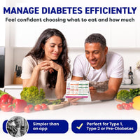 Magnetic Kitchen & Health Reference Cheat Sheet Booklet Quick Pick Grocers