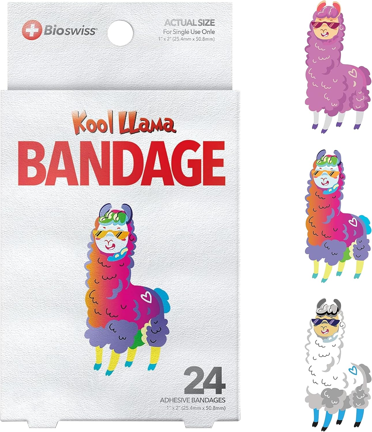 BioSwiss Bandages, Self Adhesive Bandage Set, Latex Free, Sterile Wound Care Quick Pick Grocers