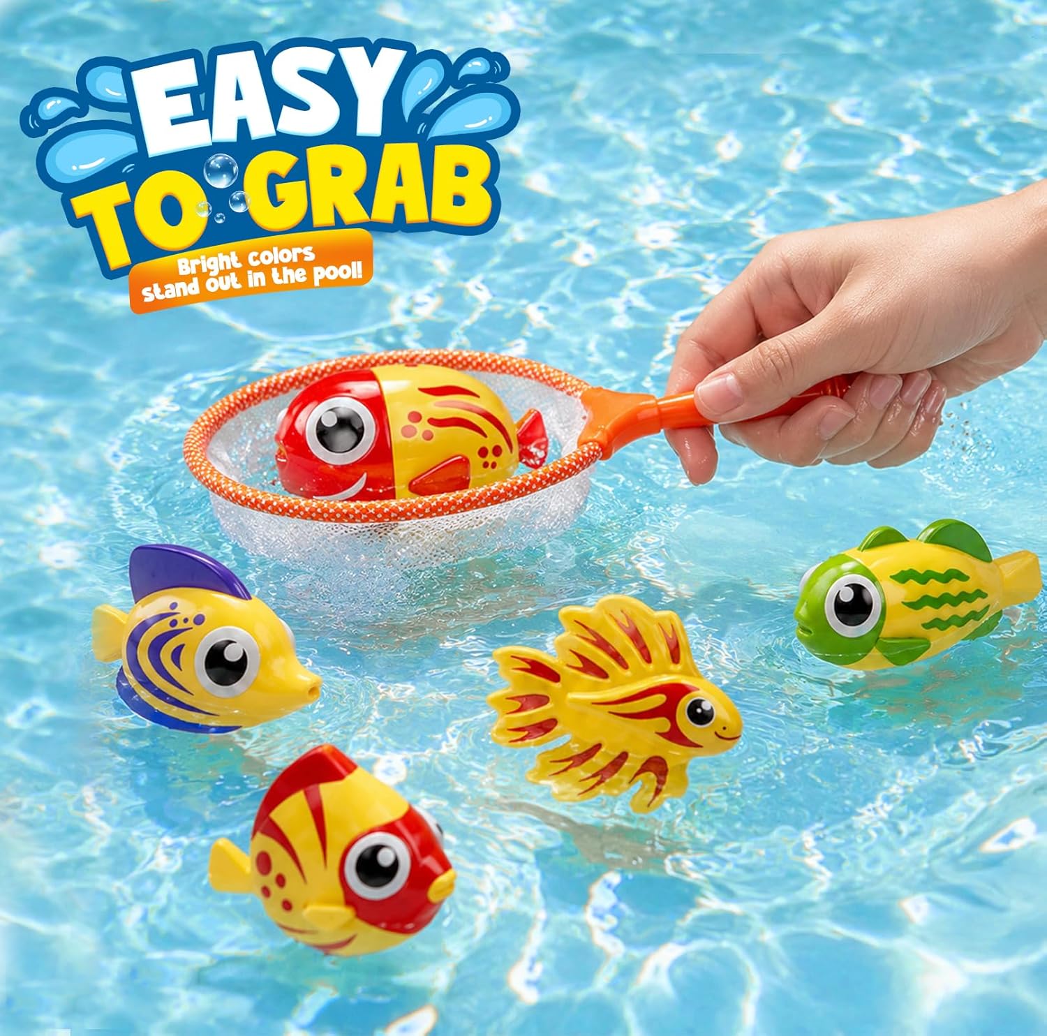 Diving Pool Toys, Bath Toys Set for Kids Shower Ages 3-12, Beach Essentials Water Toy Pool Games Summer Swim Water Dive Sinking Mermaid Toys Quick Pick Grocers