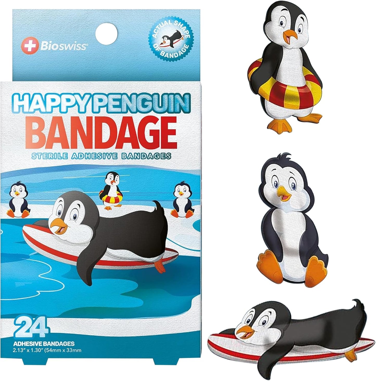 BioSwiss Bandages, Self Adhesive Bandage Set, Latex Free, Sterile Wound Care Quick Pick Grocers