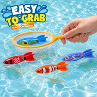 Diving Pool Toys, Bath Toys Set for Kids Shower Ages 3-12, Beach Essentials Water Toy Pool Games Summer Swim Water Dive Sinking Mermaid Toys Quick Pick Grocers