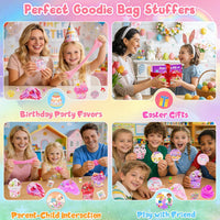 Cloud Slime kit for Girls Ages 8-12, Toys for Girls and Boys, for Kids Slime Set Party kit Goodie Bag Stuffers, 4 5 6 7 8 9 10 Year Old Girl Birthday Gift Cute Stuff Quick Pick Grocers