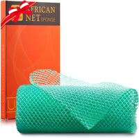 African Bath Sponge African Net Long Net Bath Sponge Exfoliating Shower Body Scrubber Back Scrubber Skin Smoother,Great for Daily Use Quick Pick Grocers