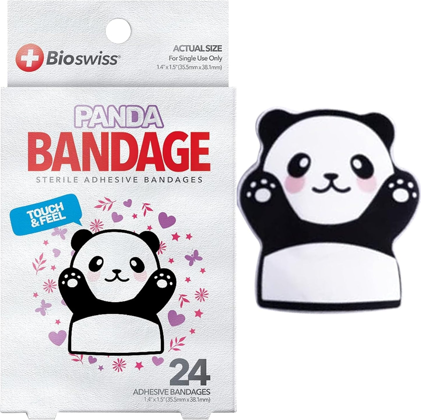 BioSwiss Bandages, Self Adhesive Bandage Set, Latex Free, Sterile Wound Care Quick Pick Grocers