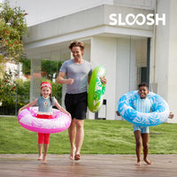 JOYIN 3 Pack Pool Floats, Pool Tube for Kids Swim Rings Inflatable Tubes, Floatie Ring Water Toys for Swimming, Summer Beach Party Quick Pick Grocers