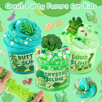 Cloud Slime kit for Girls Ages 8-12, Toys for Girls and Boys, for Kids Slime Set Party kit Goodie Bag Stuffers, 4 5 6 7 8 9 10 Year Old Girl Birthday Gift Cute Stuff Quick Pick Grocers