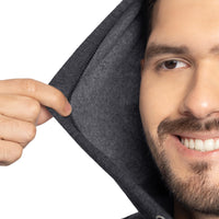 Fruit of the Loom mens Eversoft Fleece Sweatshirts & Hoodies Shirt, Pullover - Black, Large US Econic Blanks