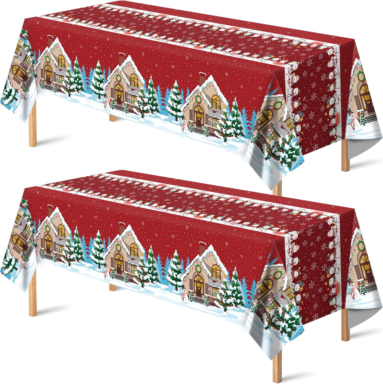 Soccer Party Decorations - 2 PCS Soccer Tablecloth | 2026 World Soccer Cup Merchandise Birthday Party Decorations - Soccer Party Favors Accessories Supplies for Indoor Outdoor Decor Quick Pick Grocers
