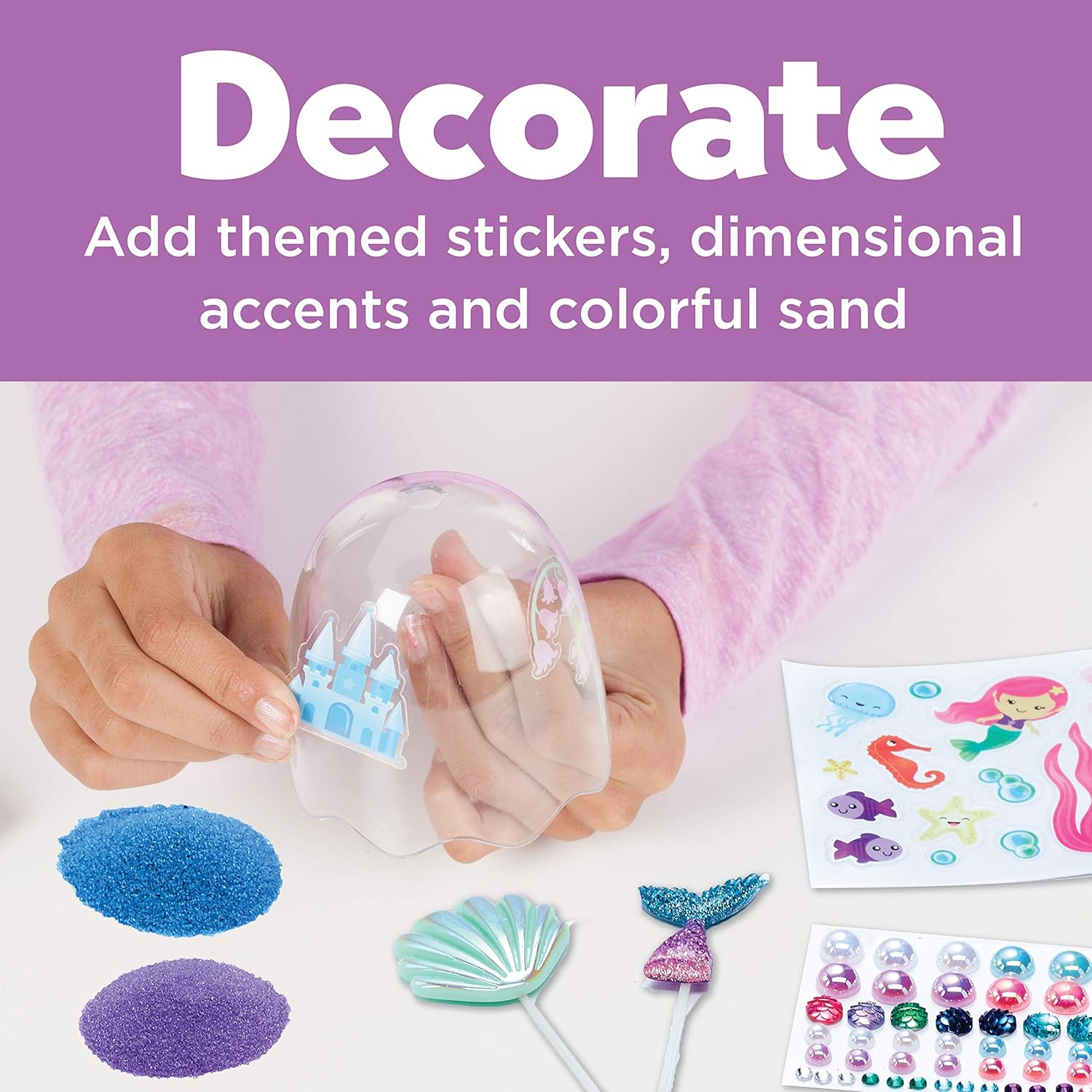 Creativity for Kids Mini Garden: Gifts for Girls, Crafts and Toys, Stocking Stuffers for Kids (Ages 6+) Quick Pick Grocers
