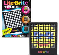 Lite-Brite Touch - Create, Play and Animate - Light Up Portable Stem Sensory Learning Toy, Creative Art Stem Toy for Girls, Boys, Unisex, Toddler, Holiday, Birthday, Gift, Ages 6+ Quick Pick Grocers
