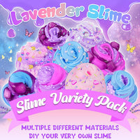 Cloud Slime kit for Girls Ages 8-12, Toys for Girls and Boys, for Kids Slime Set Party kit Goodie Bag Stuffers, 4 5 6 7 8 9 10 Year Old Girl Birthday Gift Cute Stuff Quick Pick Grocers