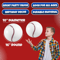Inflatable Balls (Pack of 12) 16-inch, Beach Balls Bulk for Beach Toys & Birthday Party Decorations & Party Favors for Kids, Goodie Bags Stuffers Quick Pick Grocers