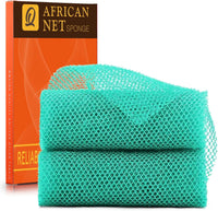 African Bath Sponge African Net Long Net Bath Sponge Exfoliating Shower Body Scrubber Back Scrubber Skin Smoother,Great for Daily Use Quick Pick Grocers