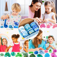 Cloud Slime kit for Girls Ages 8-12, Toys for Girls and Boys, for Kids Slime Set Party kit Goodie Bag Stuffers, 4 5 6 7 8 9 10 Year Old Girl Birthday Gift Cute Stuff Quick Pick Grocers