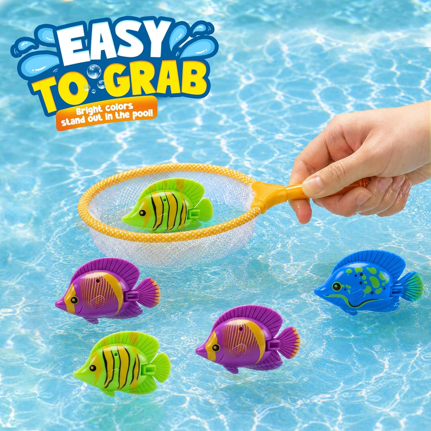 Diving Pool Toys, Bath Toys Set for Kids Shower Ages 3-12, Beach Essentials Water Toy Pool Games Summer Swim Water Dive Sinking Mermaid Toys Quick Pick Grocers