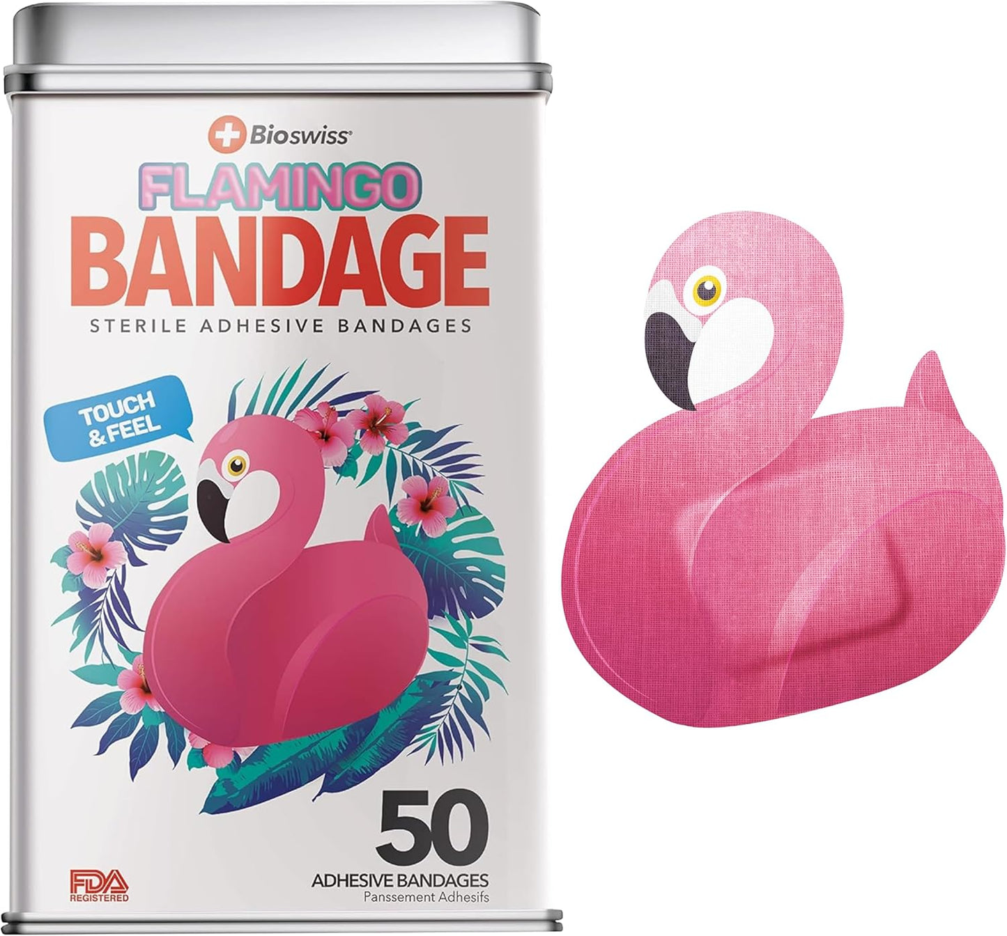 BioSwiss Bandages, Self Adhesive Bandage Set, Latex Free, Sterile Wound Care Quick Pick Grocers