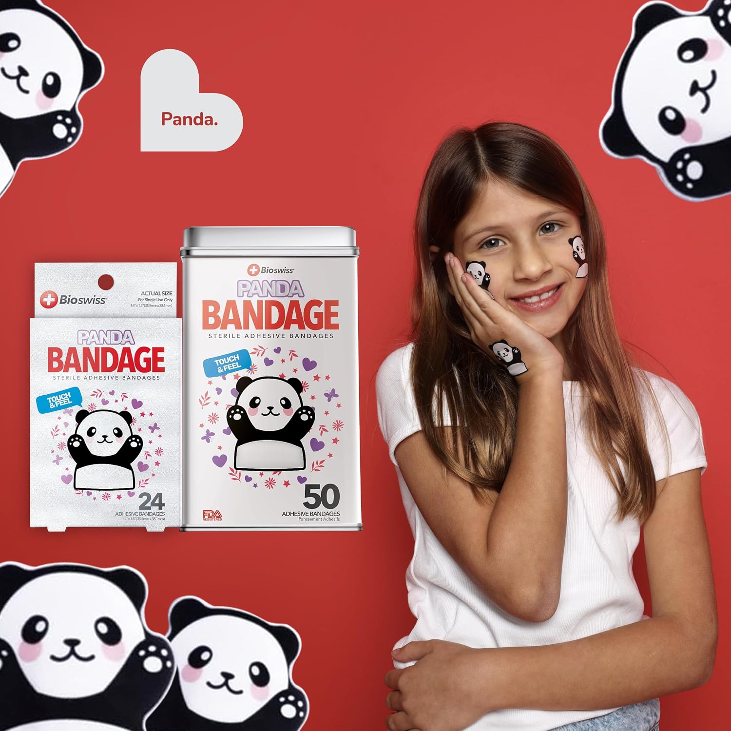 BioSwiss Bandages, Self Adhesive Bandage Set, Latex Free, Sterile Wound Care Quick Pick Grocers