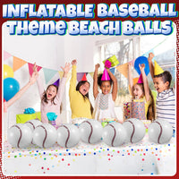 Inflatable Balls (Pack of 12) 16-inch, Beach Balls Bulk for Beach Toys & Birthday Party Decorations & Party Favors for Kids, Goodie Bags Stuffers Quick Pick Grocers