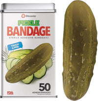 BioSwiss Bandages, Pickle Shaped Self Adhesive Bandage Set, Latex Free, Sterile Wound Care Quick Pick Grocers