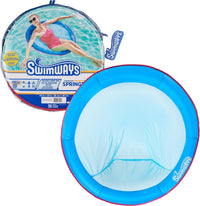 SwimWays Spring Float Premium Papasan Pool Lounger, Inflatable Pool Floats Adult with Fast Inflation for Ages 15 & Up Quick Pick Grocers