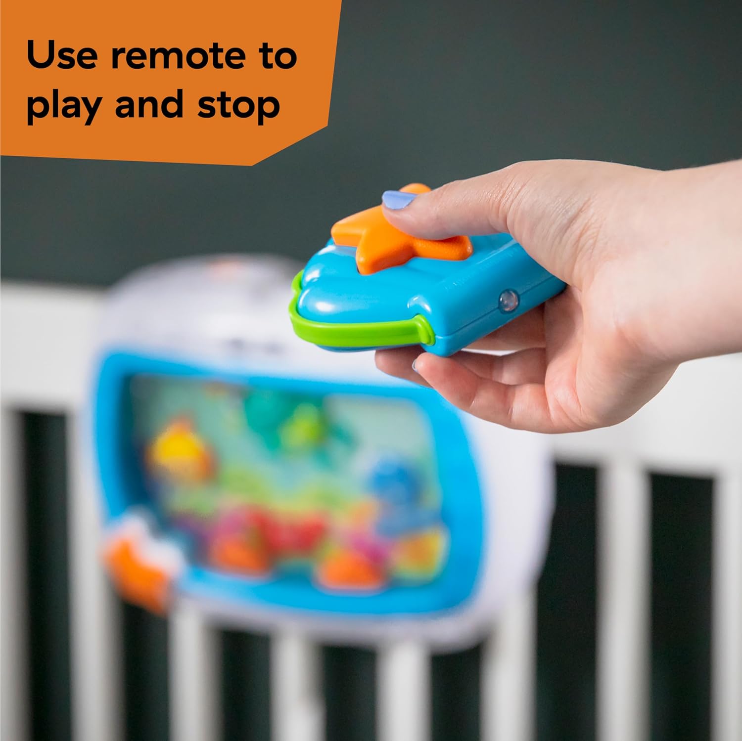 Baby Einstein Sea Dreams Soother Musical Crib Toy and Sound Machine, Newborn and up Quick Pick Grocers