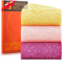 African Bath Sponge African Net Long Net Bath Sponge Exfoliating Shower Body Scrubber Back Scrubber Skin Smoother,Great for Daily Use Quick Pick Grocers