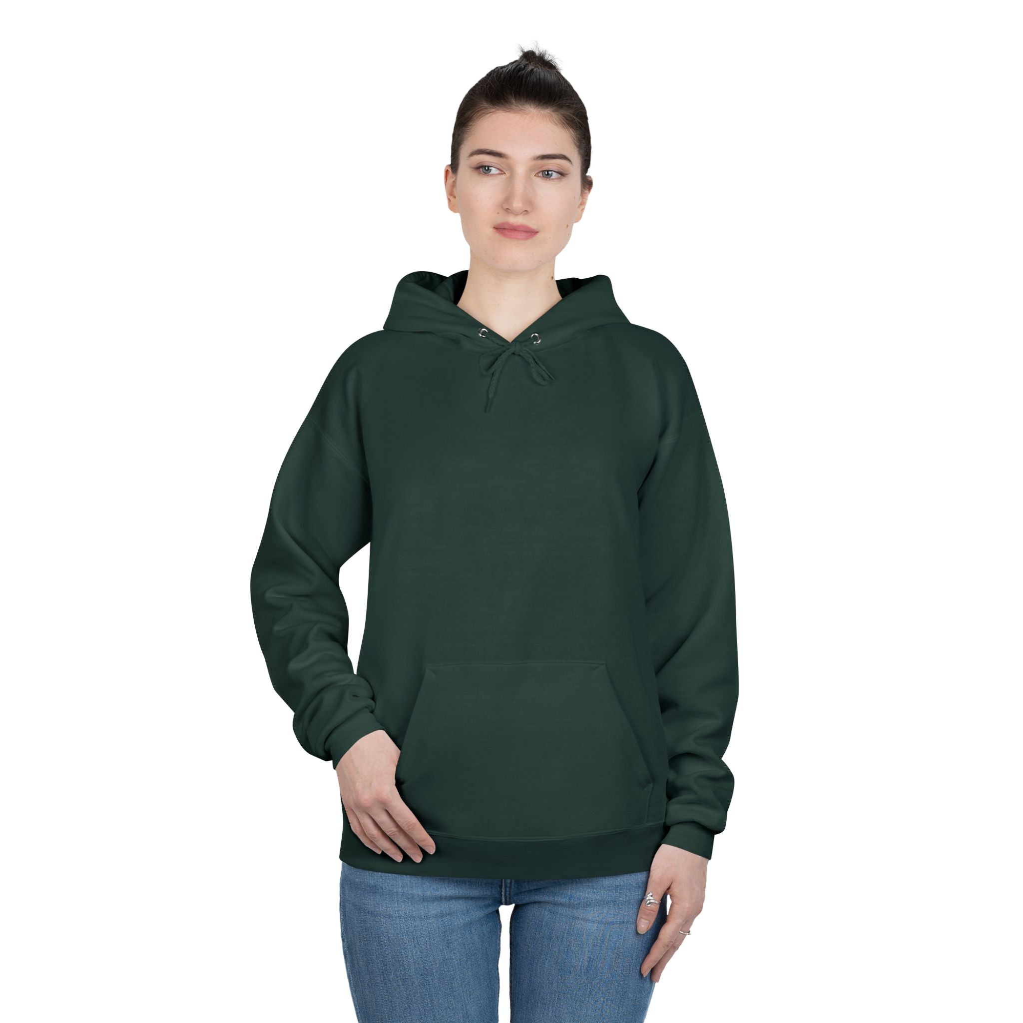 Eco-Friendly Pullover Hoodie - Modern Sustainable Design Printify