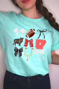 Arkansas Football Graphic Plus Tee ShopCottonBelles