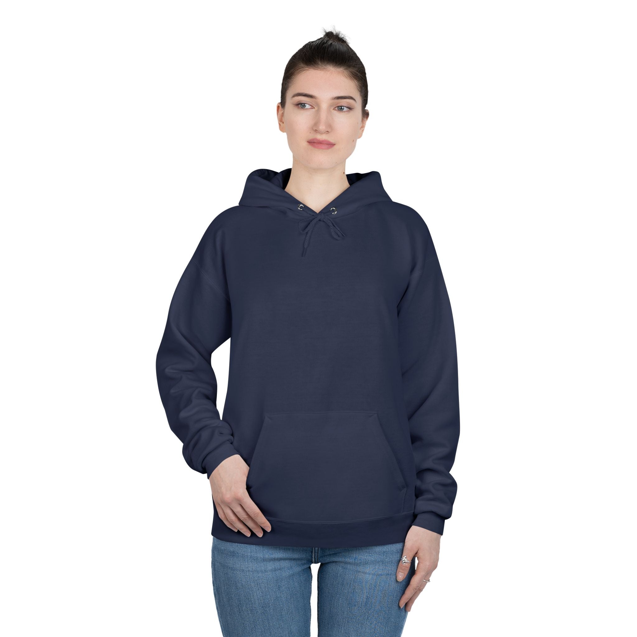 Eco-Friendly Pullover Hoodie - Modern Sustainable Design Printify