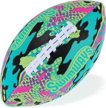 Swimways Hydro Waterproof Football, Outdoor Games for Adults and Kids, Swimming Pool Accessories and Pool Party Games,9.25 Inches Quick Pick Grocers